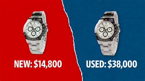 why this rolex is worth more used than new|Rolex value by serial number.